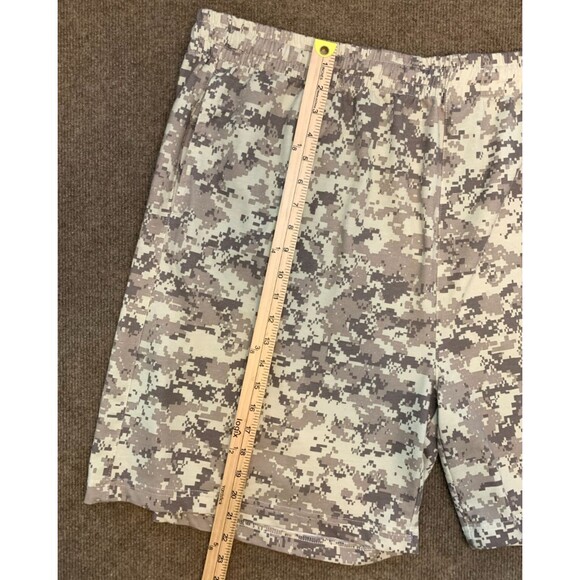 US Army Shorts Mens 3XL Digital Camo Performance Athletic Fleece Workout PT Gym - Picture 3 of 10